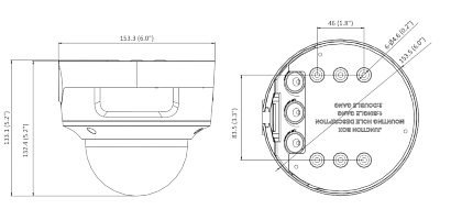 Hikvision DS-2CD2786G2-IZS AcuSense IP Netzwerk Dome Kamera